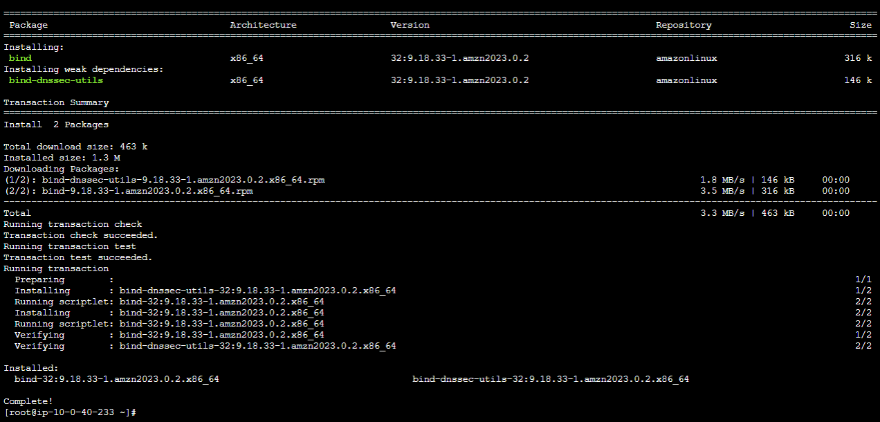 BINDインストール